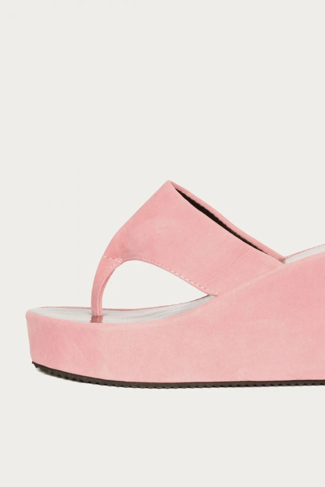 Pink Sandal Wedges