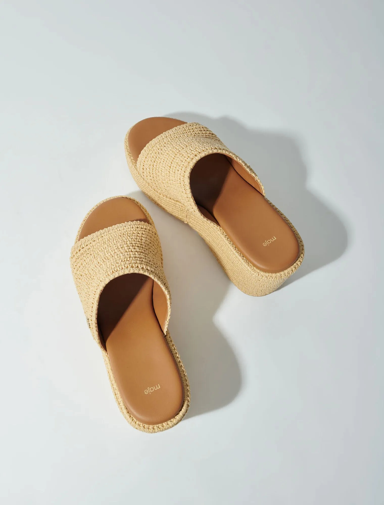 fashionable platform slides