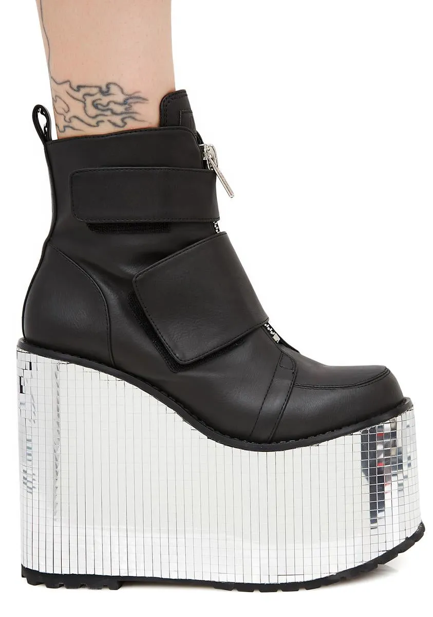 Platform Wedges- Diabolical Disco