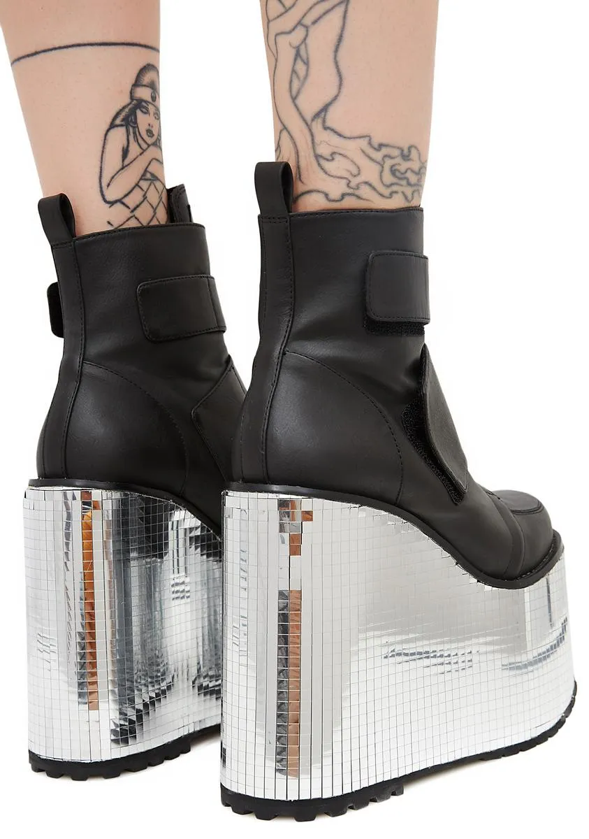 Platform Wedges- Diabolical Disco