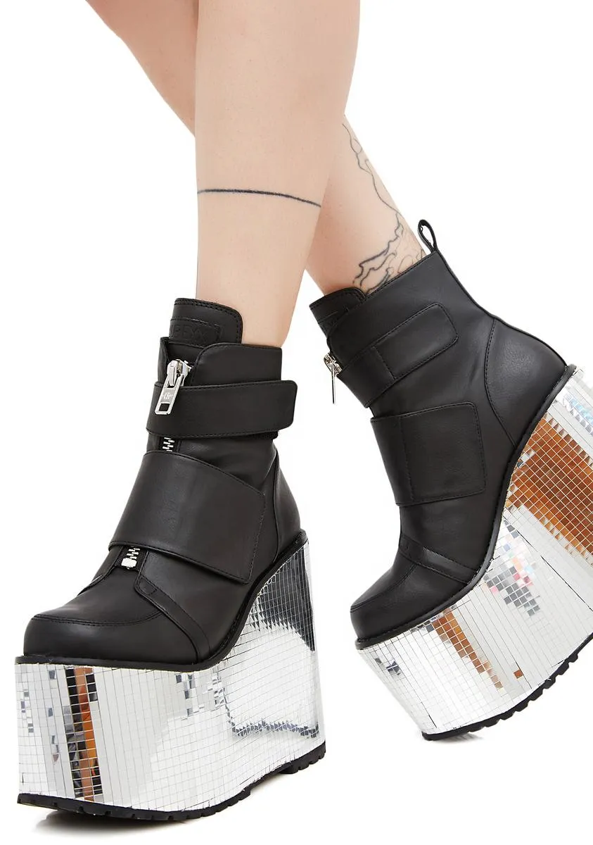 Platform Wedges- Diabolical Disco