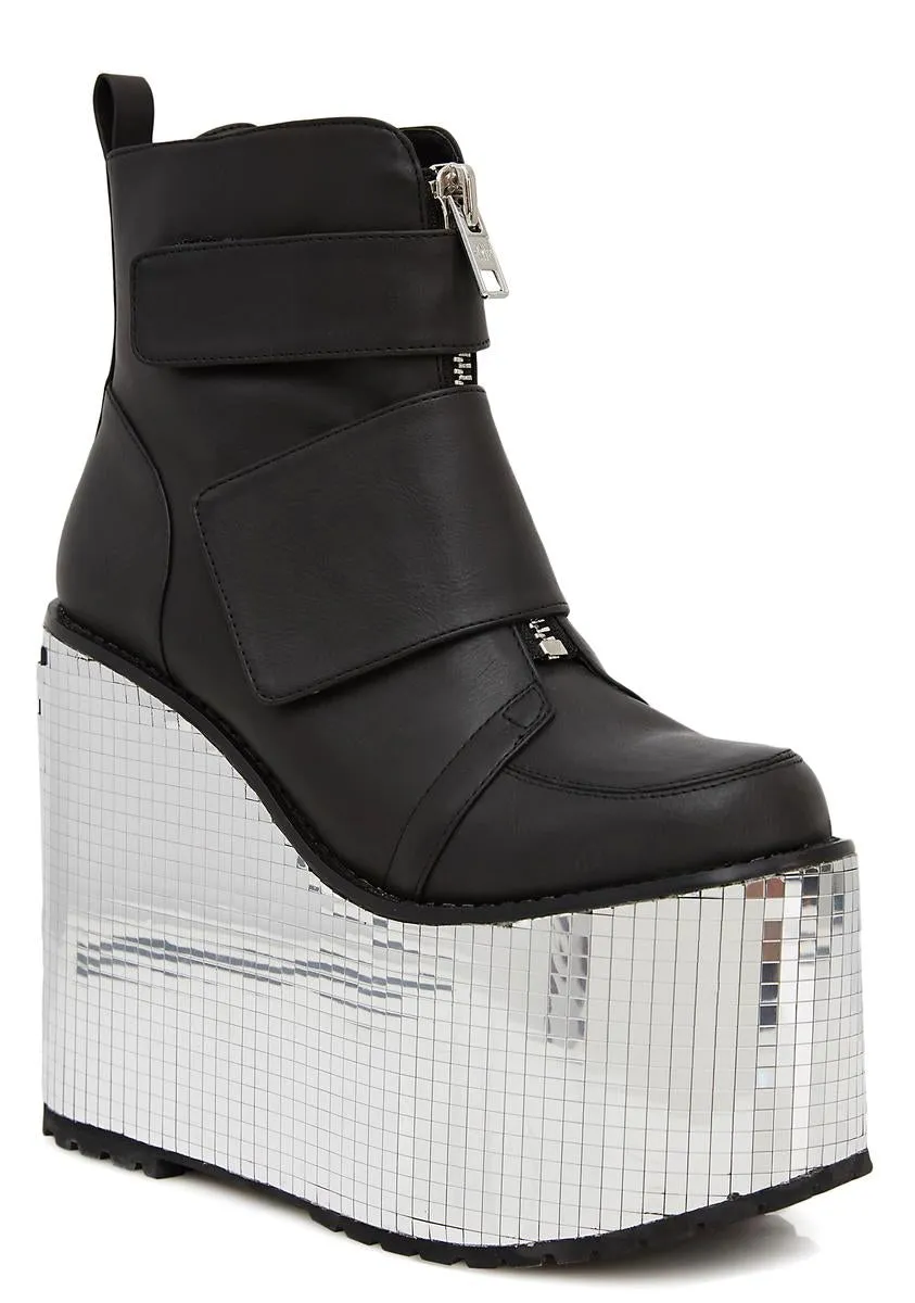 Platform Wedges- Diabolical Disco