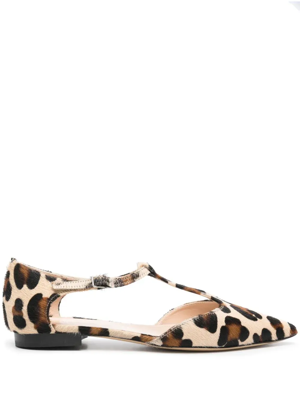 pointed leopard shoes