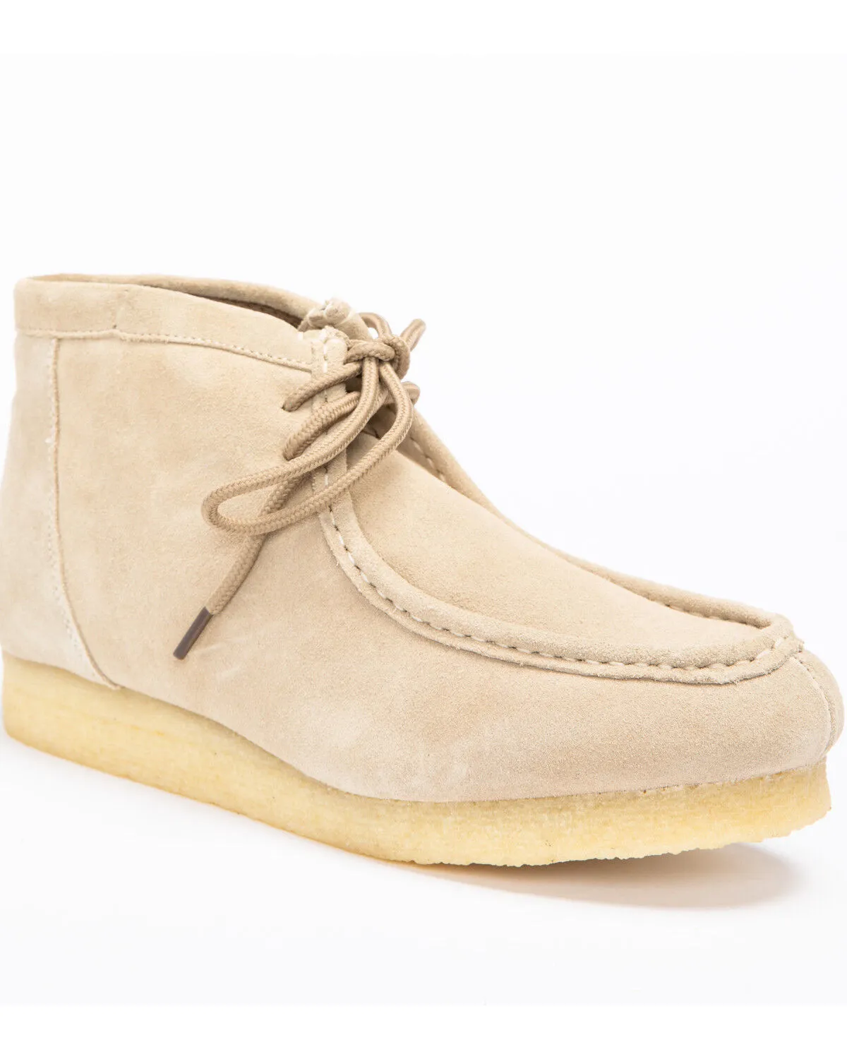 Roper Men's Sand Suede Gum Sole Chukka Boots