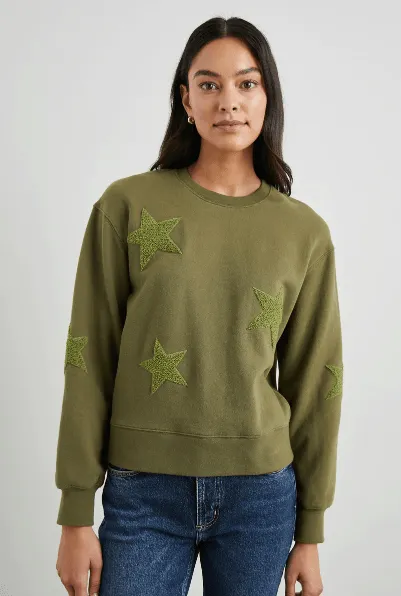 Rails Sonia Sweatshirt in Olive