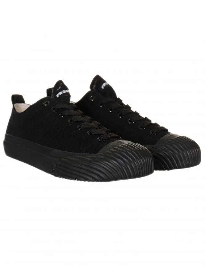 Ranger Lo Suede Trainers - Black