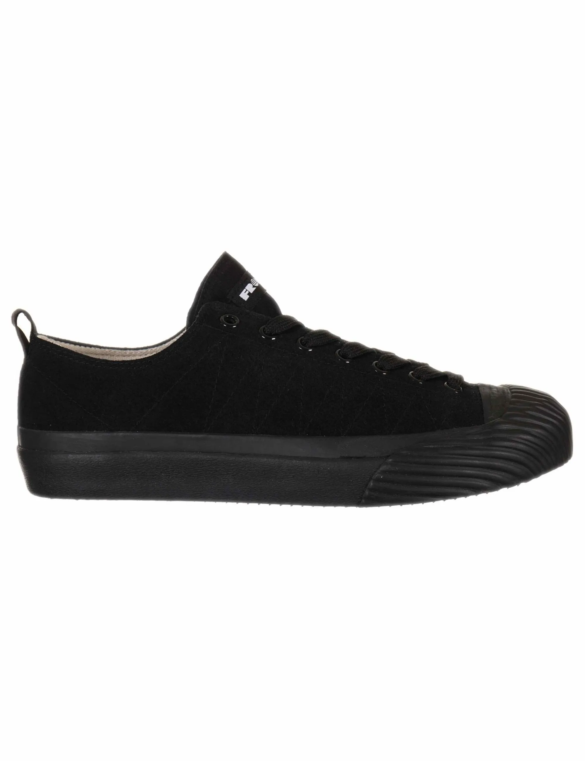 Ranger Lo Suede Trainers - Black