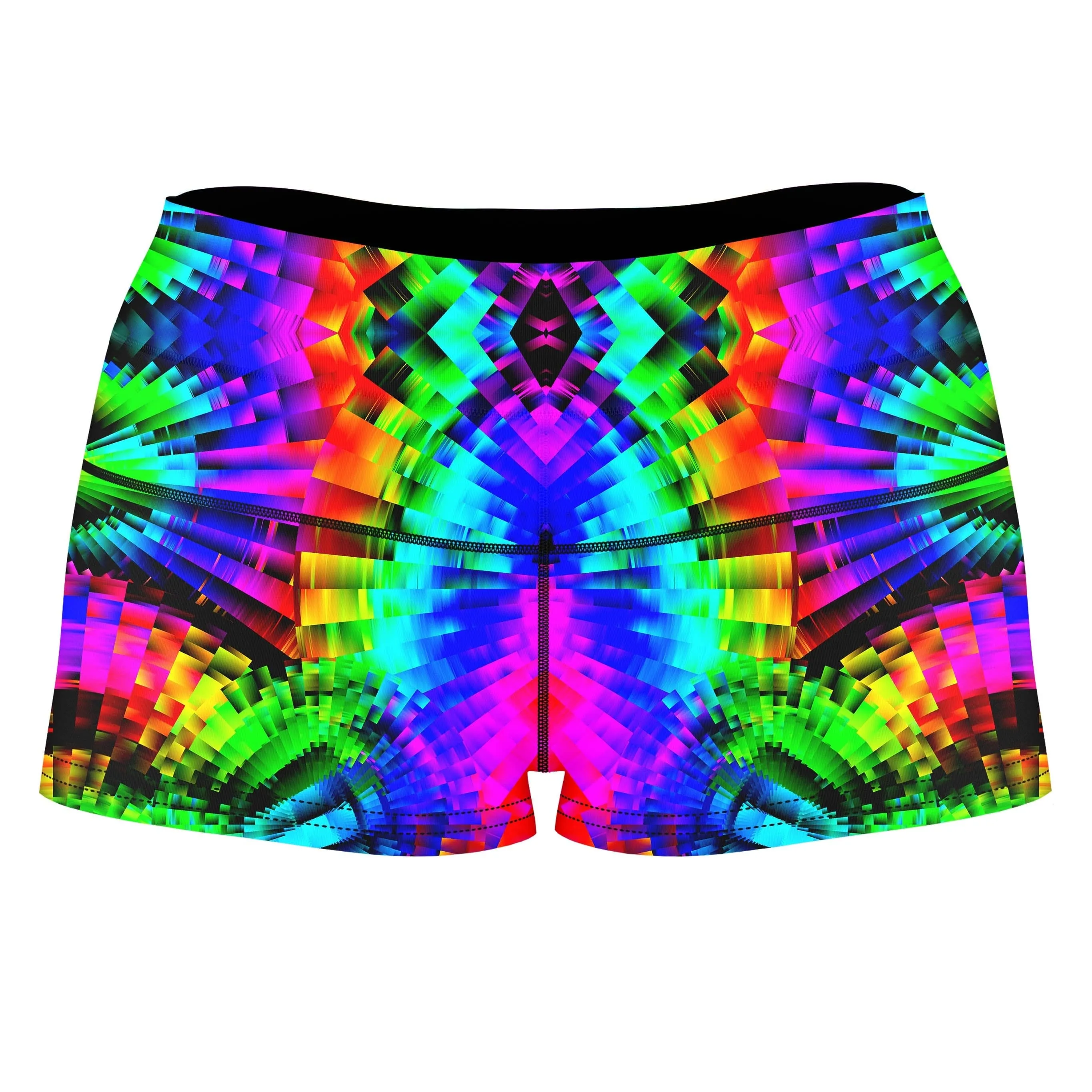 Reality Breakdown High-Waisted Women's Shorts