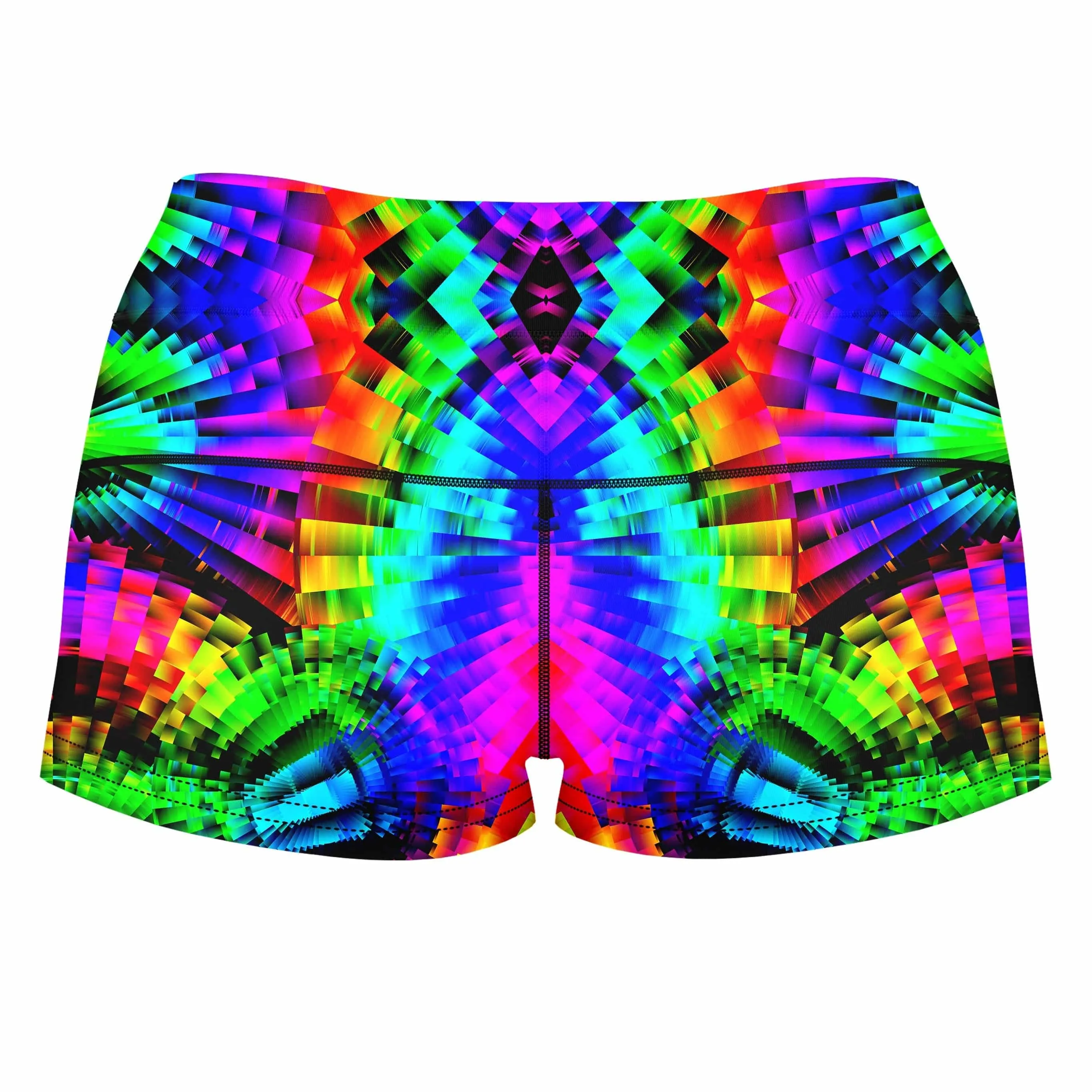 Reality Breakdown High-Waisted Women's Shorts