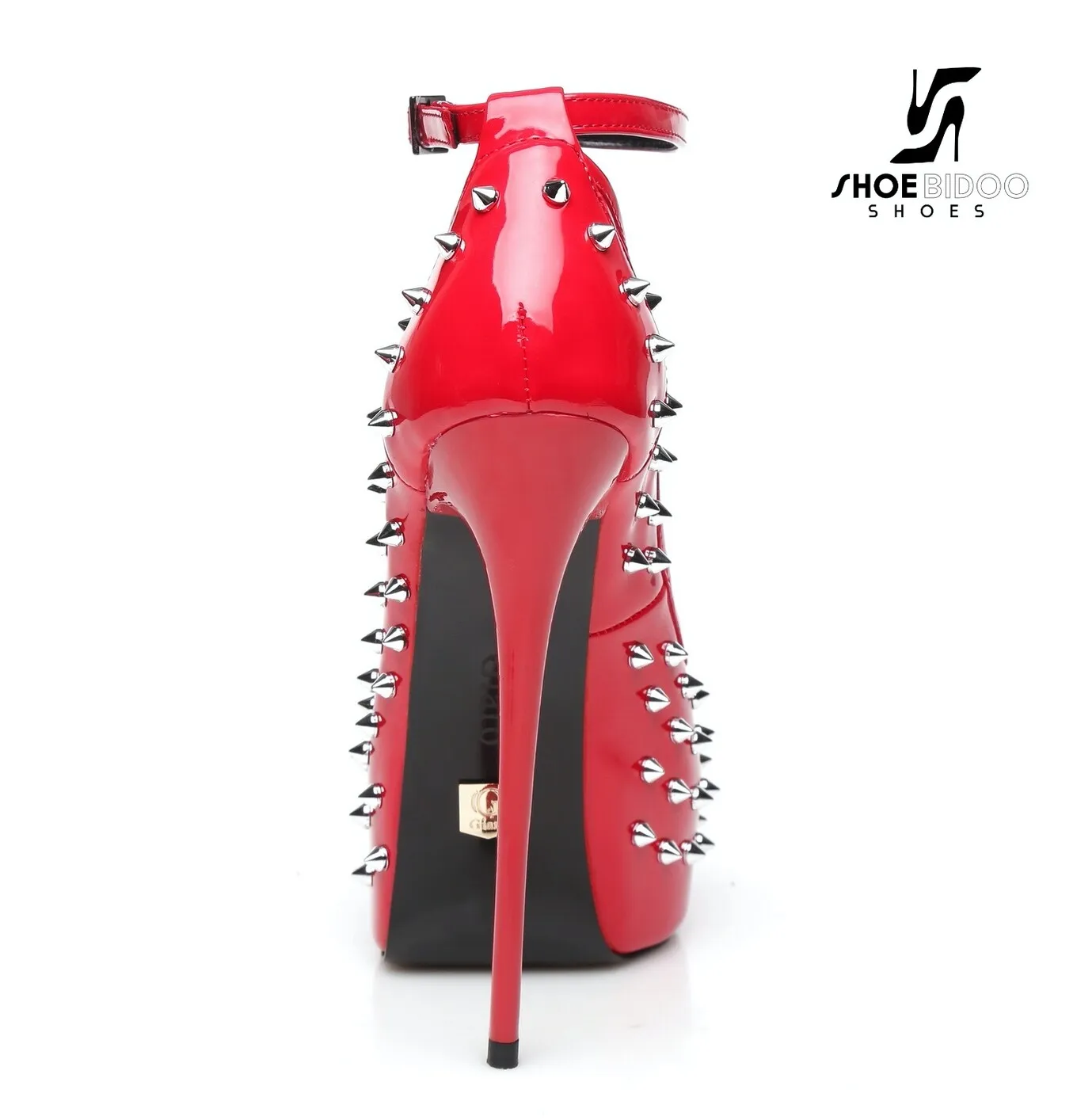 Red Giaro "MIRA" platforms 16cm heel fetish pumps