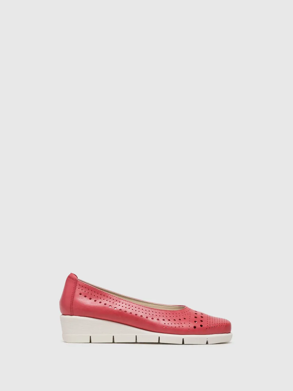 Red Wedge Shoes