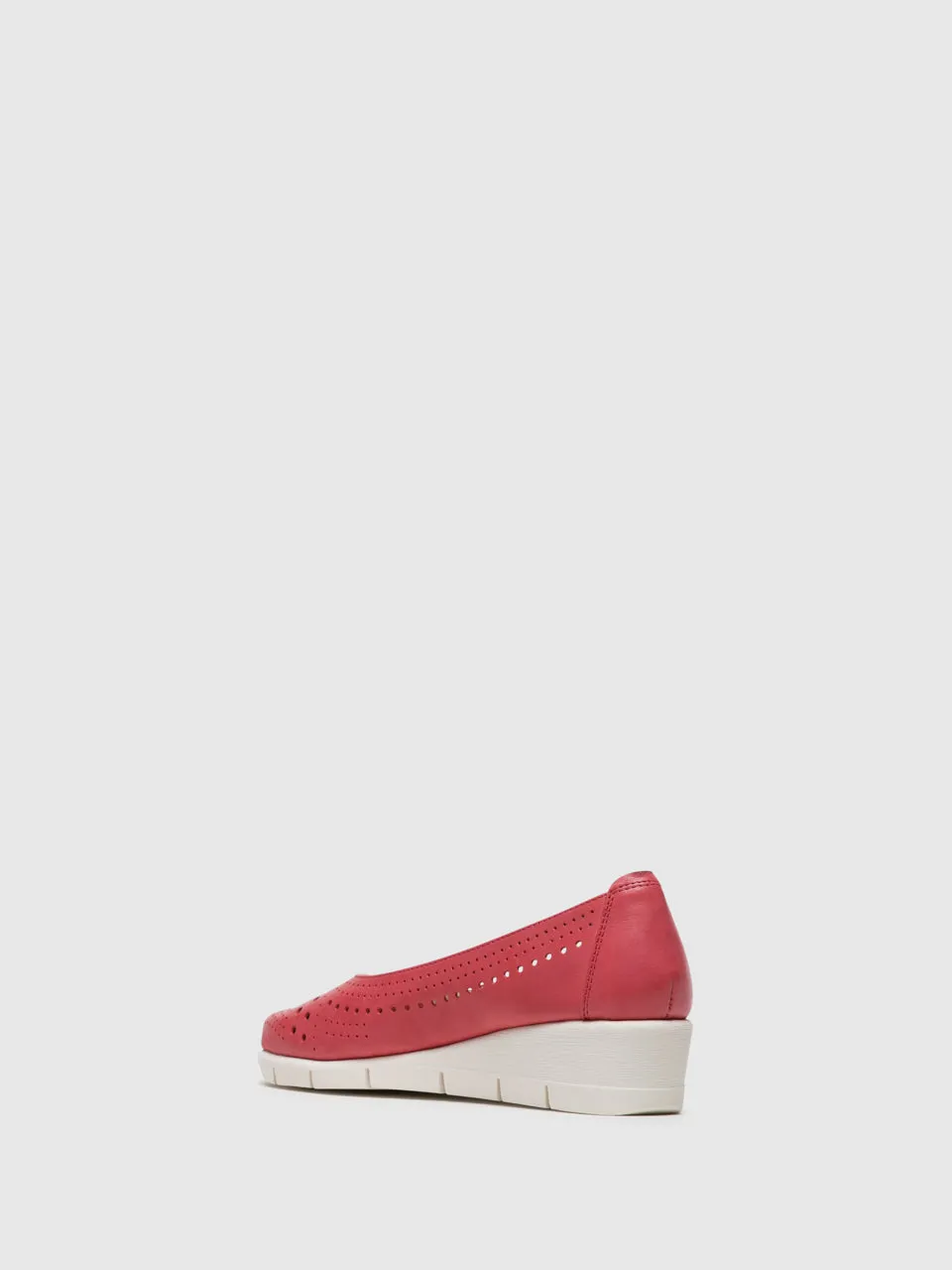 Red Wedge Shoes