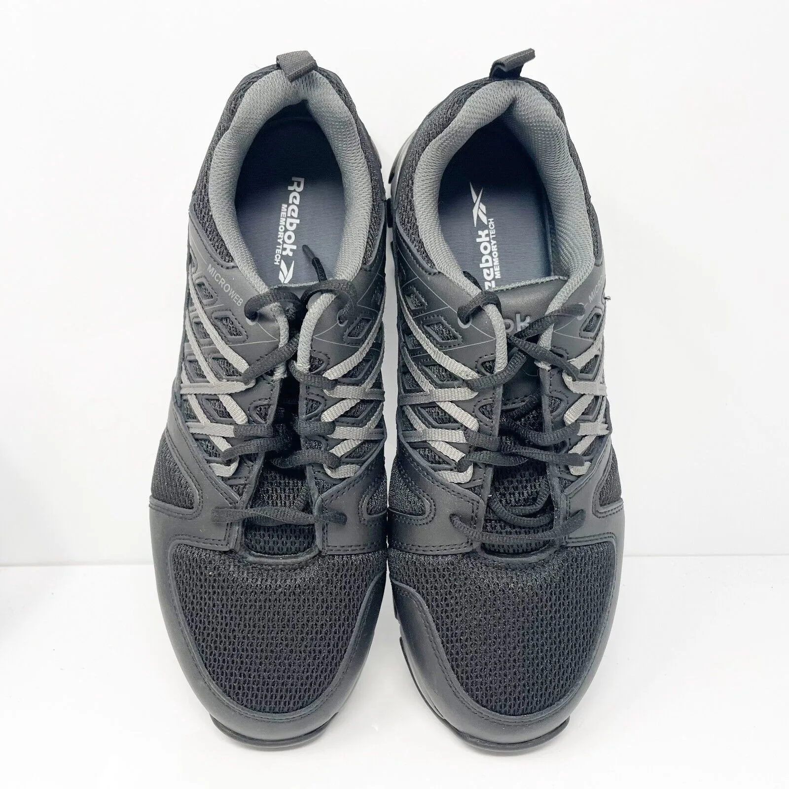 Reebok Mens Sublite Work RB4015 Black Running Shoes Sneakers Size 11.5 W