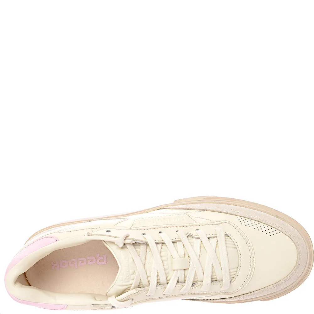 Reebok Women's Light Beige Club C LTD Trainers