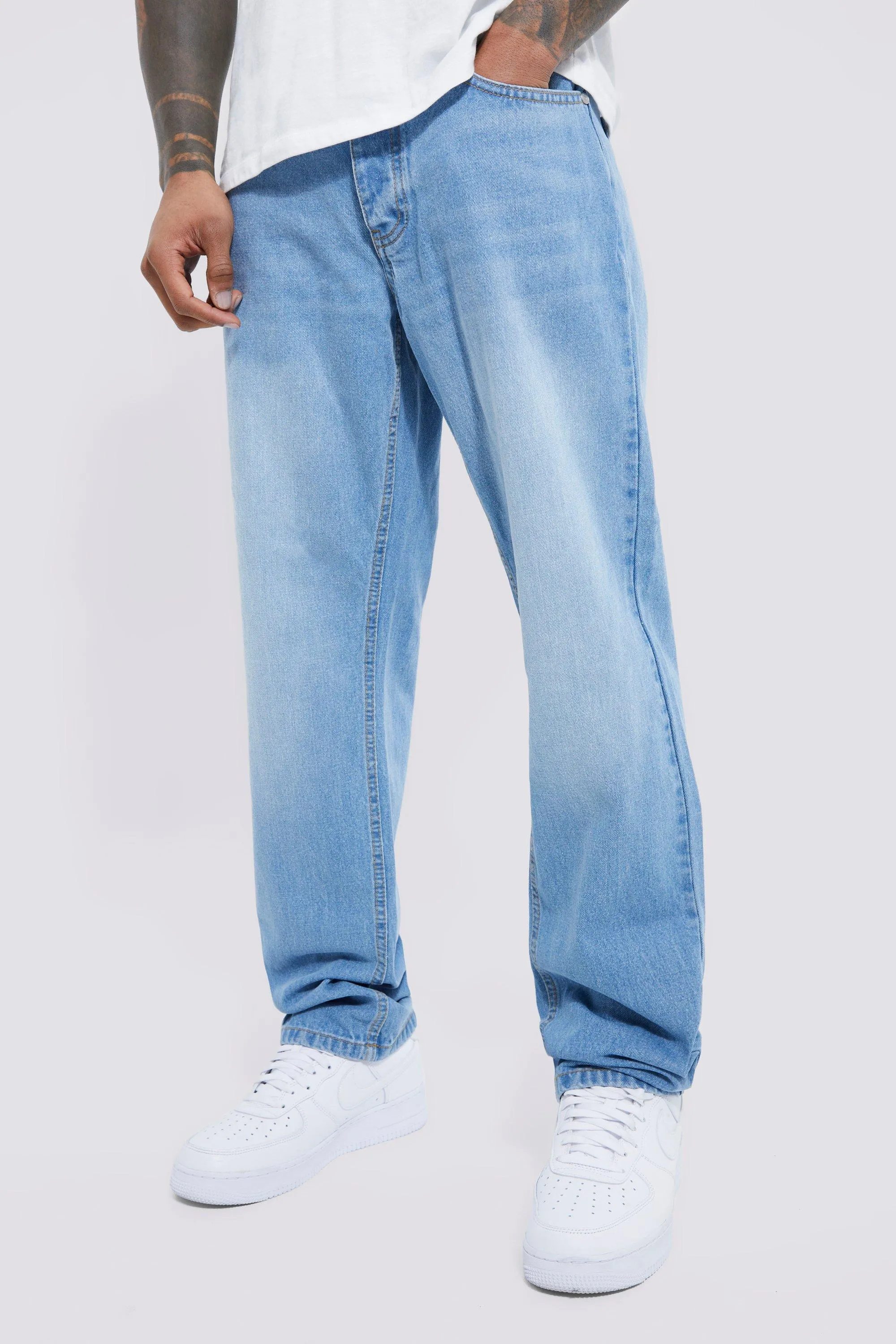 Relaxed Fit 2 Pack Jeans | boohooMAN UK