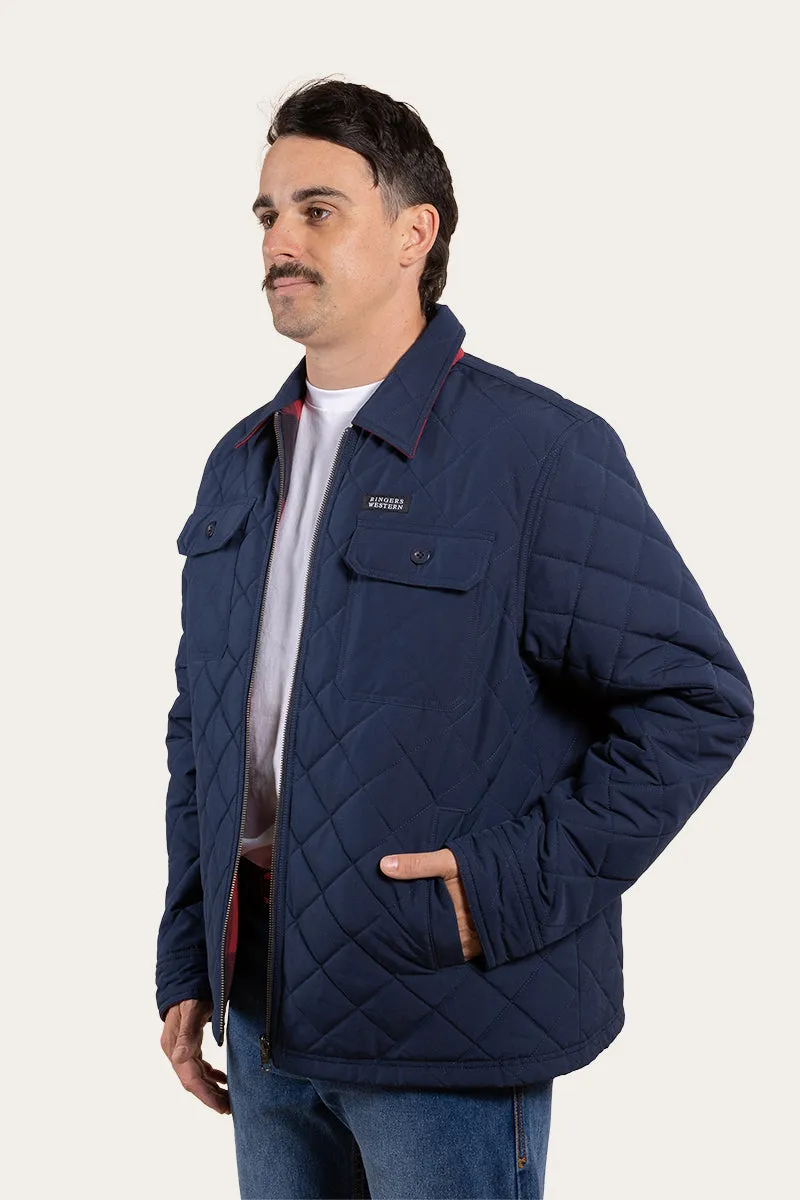 RINGERS WESTERN MARSHALL MENS REVERSIBLE JACKET - DARK NAVY