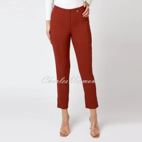 Robell Bella Cropped Trouser 09 - 7/8, Chestnut, Style 51568-5499-290