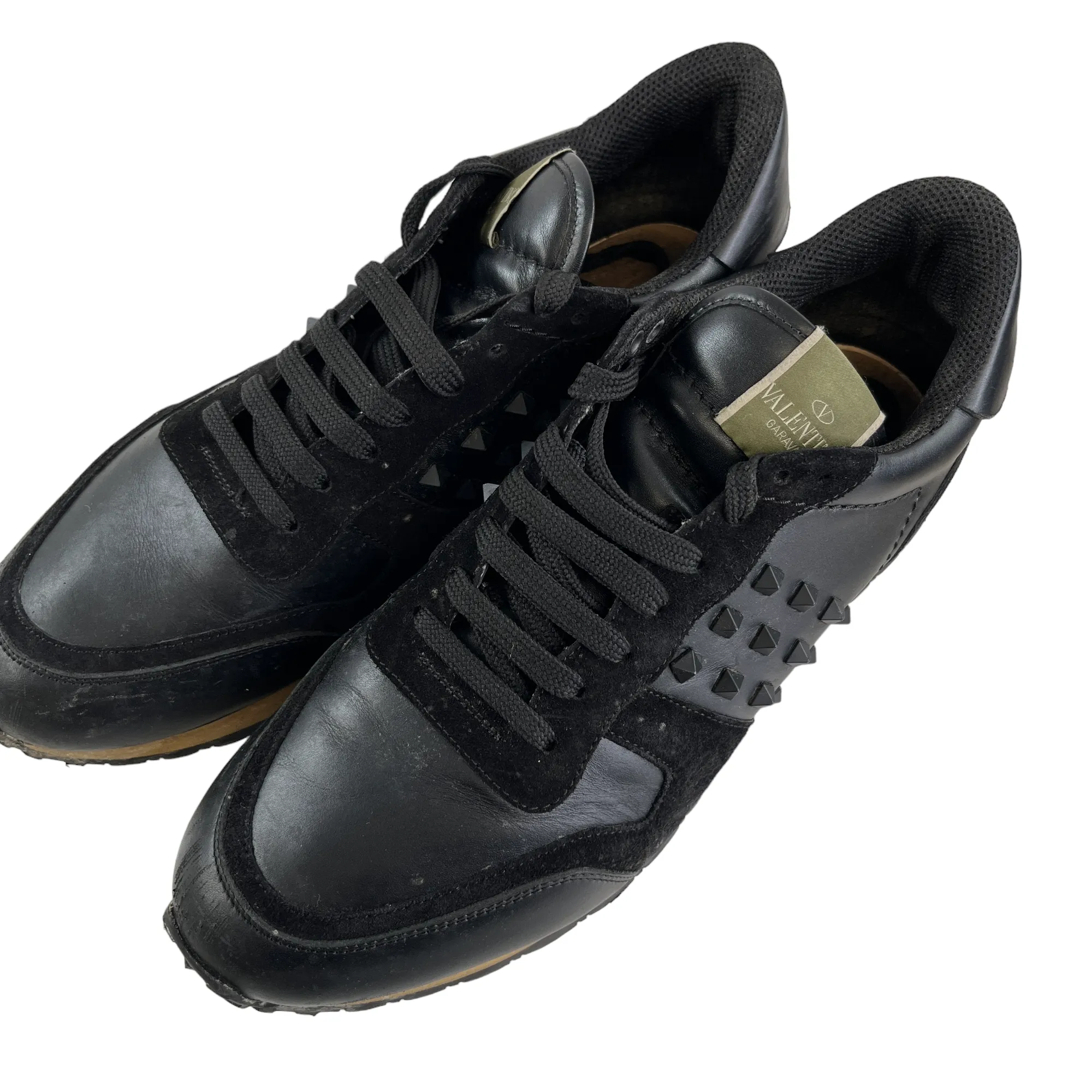 Rockstud Low Trainers for Men in Black, Size EU 44 / UK 10