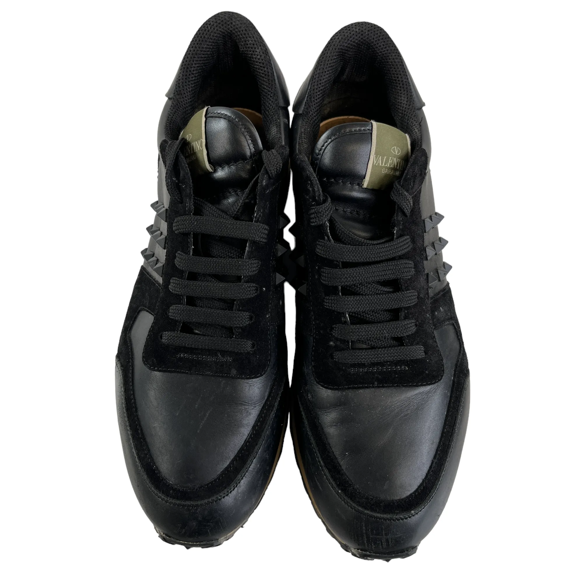 Rockstud Low Trainers for Men in Black, Size EU 44 / UK 10