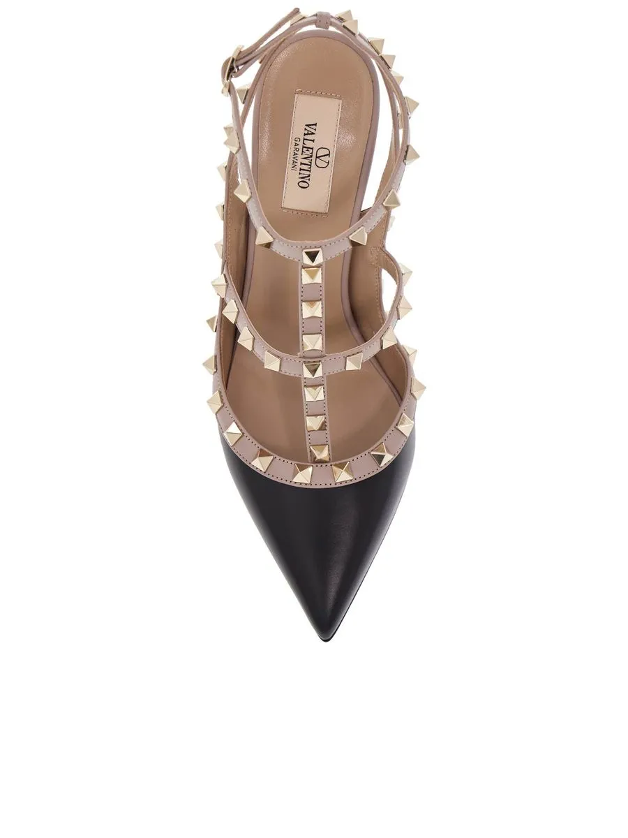 Rockstud Slingback Pumps