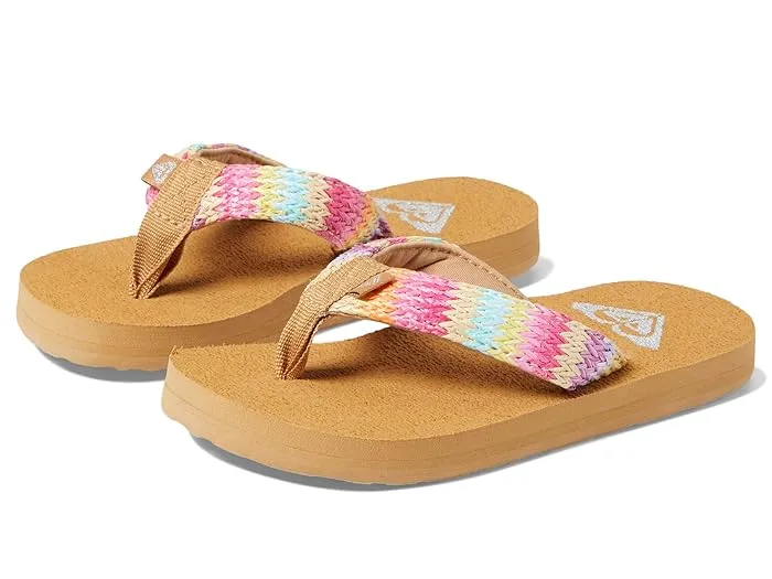 Roxy Kids Porto Raffia (Little Kid/Big Kid)