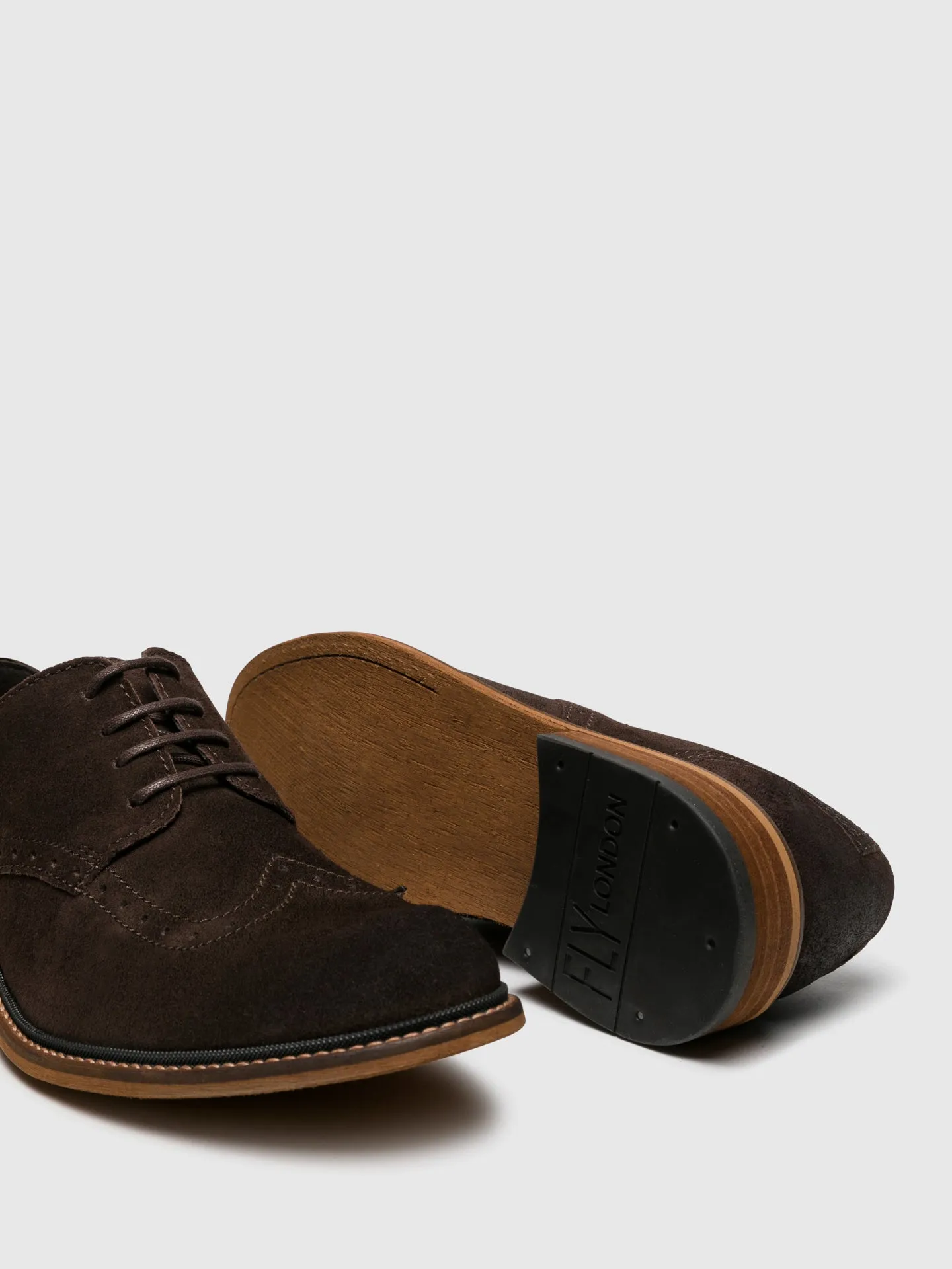 SaddleBrown Derby Shoes