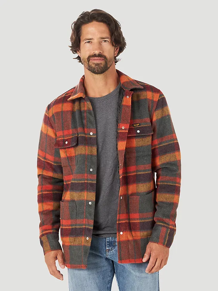 Quilted Flannel Shirt Jacket Sale