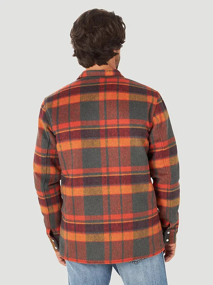 Quilted Flannel Shirt Jacket Sale