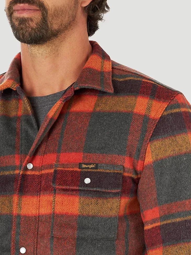 Quilted Flannel Shirt Jacket Sale