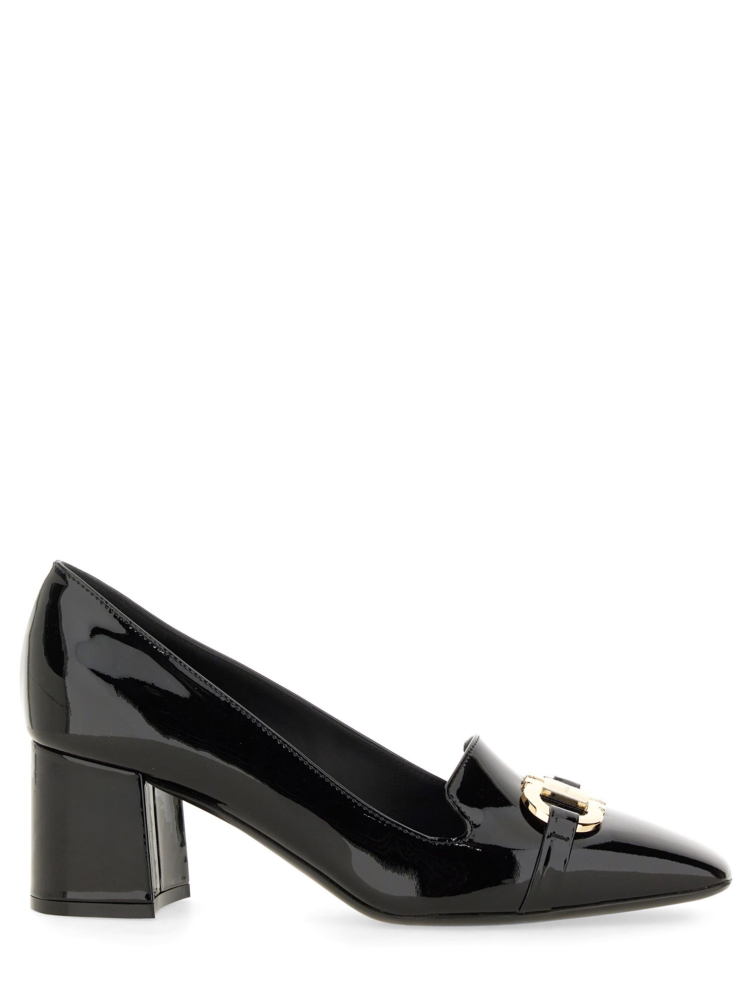 Salvatore Ferragamo Women's Soft Patent Leather Hook Pumps