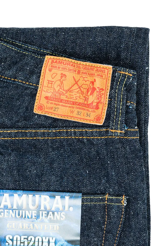 Samurai S0520XX 15oz Otokogi Jeans - Straight Tapered