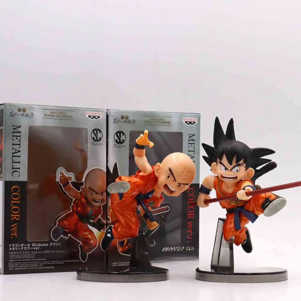 SCultures Dragon Ball Kid Goku Krillin Figures