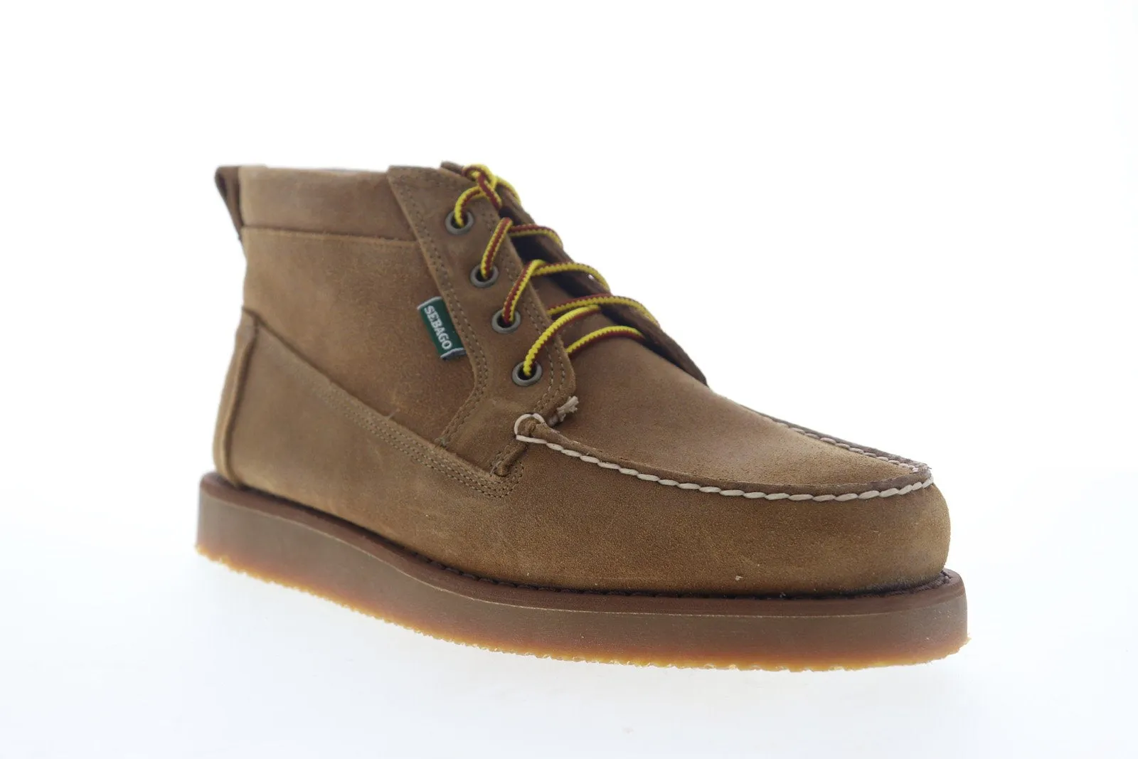 Sebago Rogden Mid Suede Men's Brown Wide 2E Chukka Boots