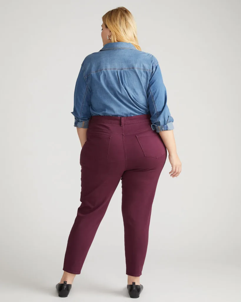 Seine High Rise Skinny Jeans 27 Inch - Acai