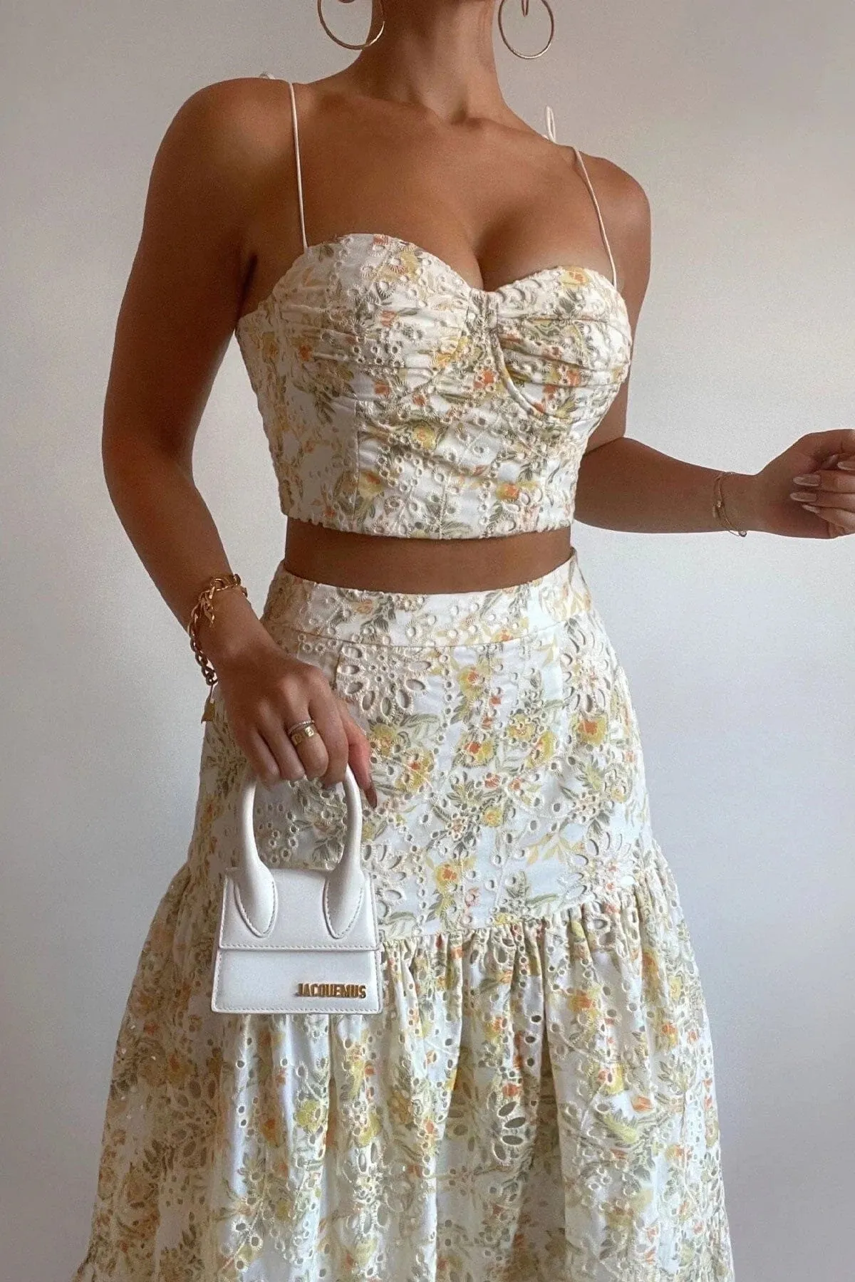 Yellow Floral Seren Ensemble