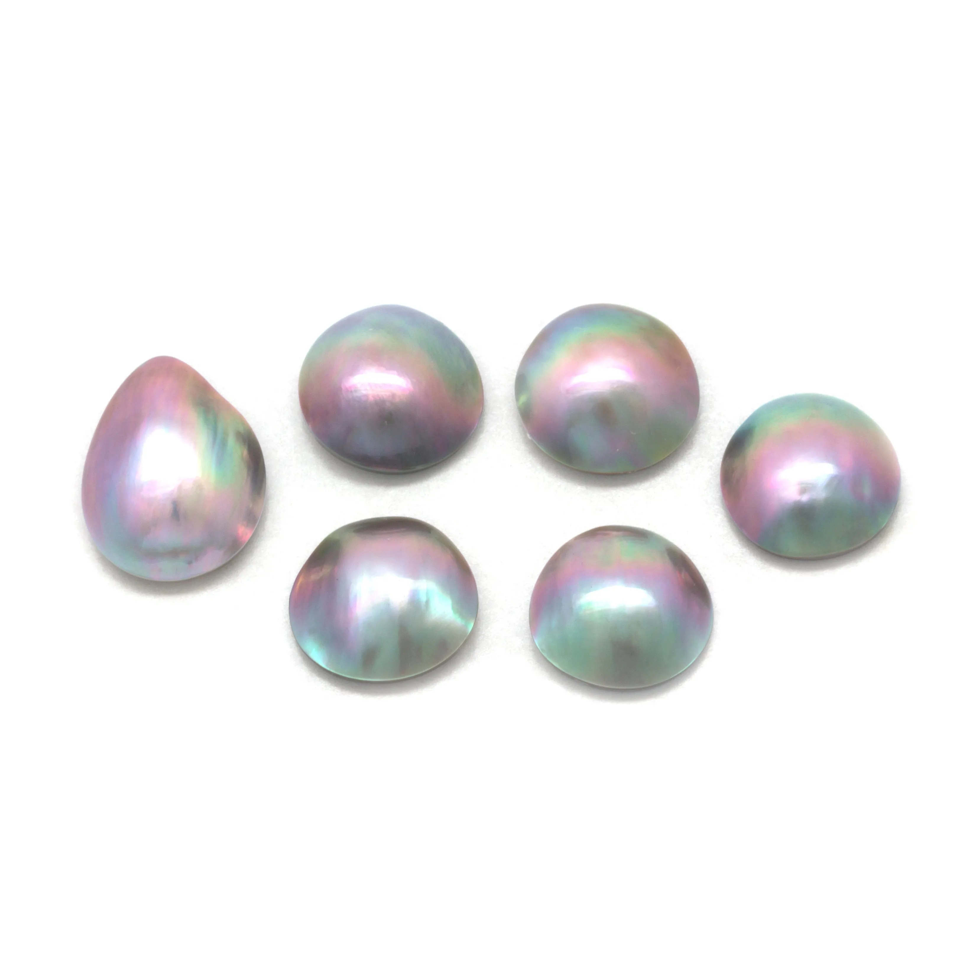 SET of 6 Cortez Mabe Pearls A and AA grade