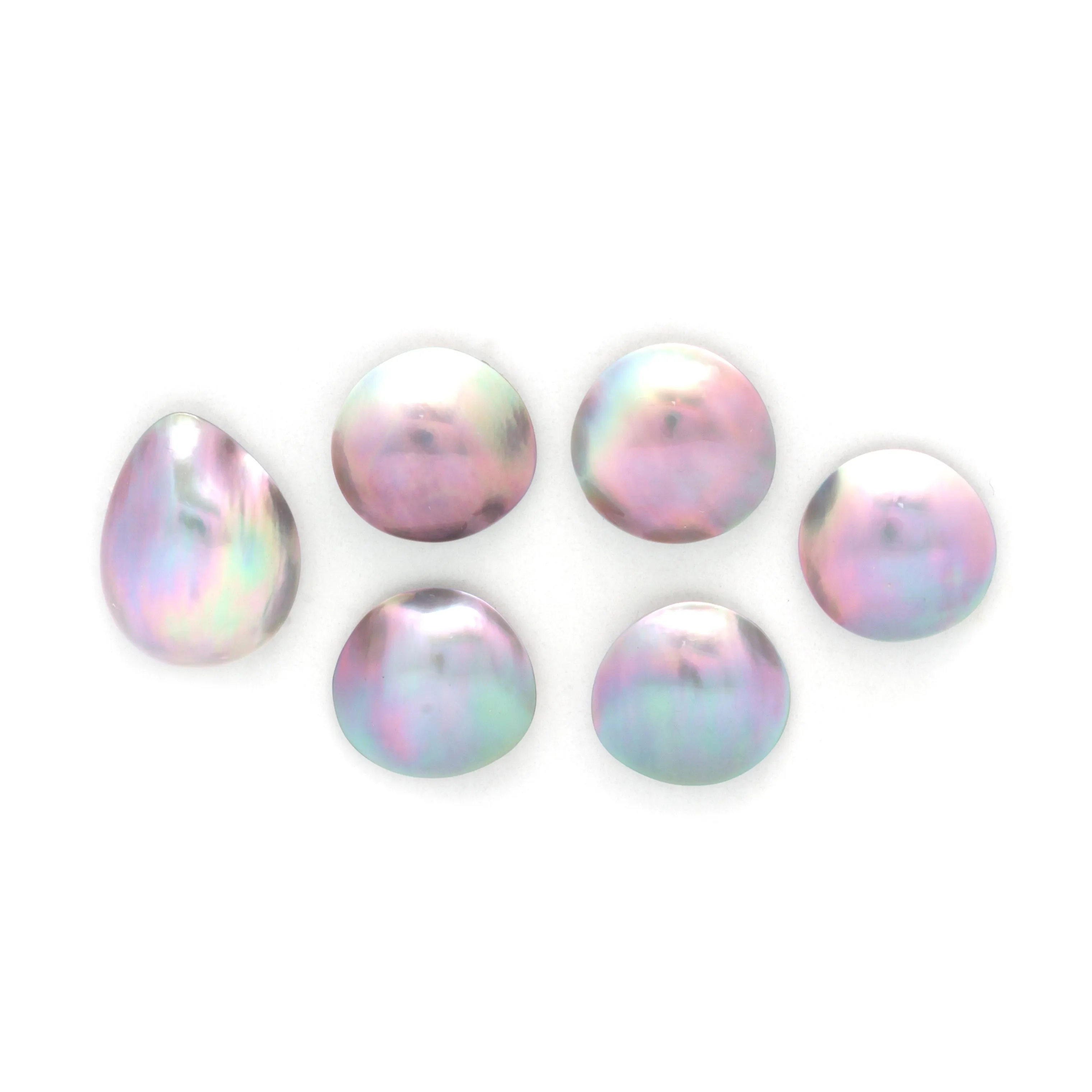 SET of 6 Cortez Mabe Pearls A and AA grade