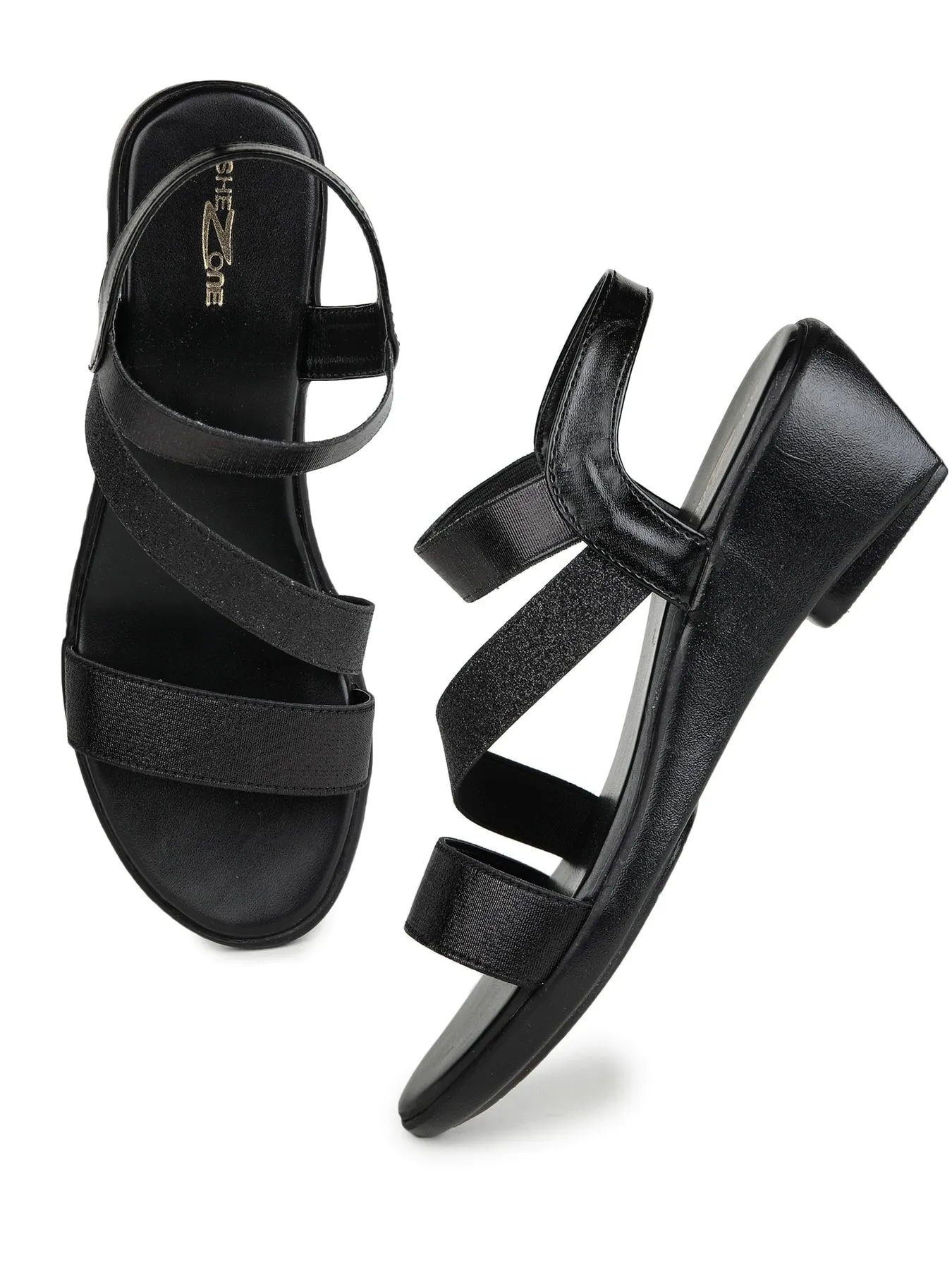 Shezone Black Women Heels