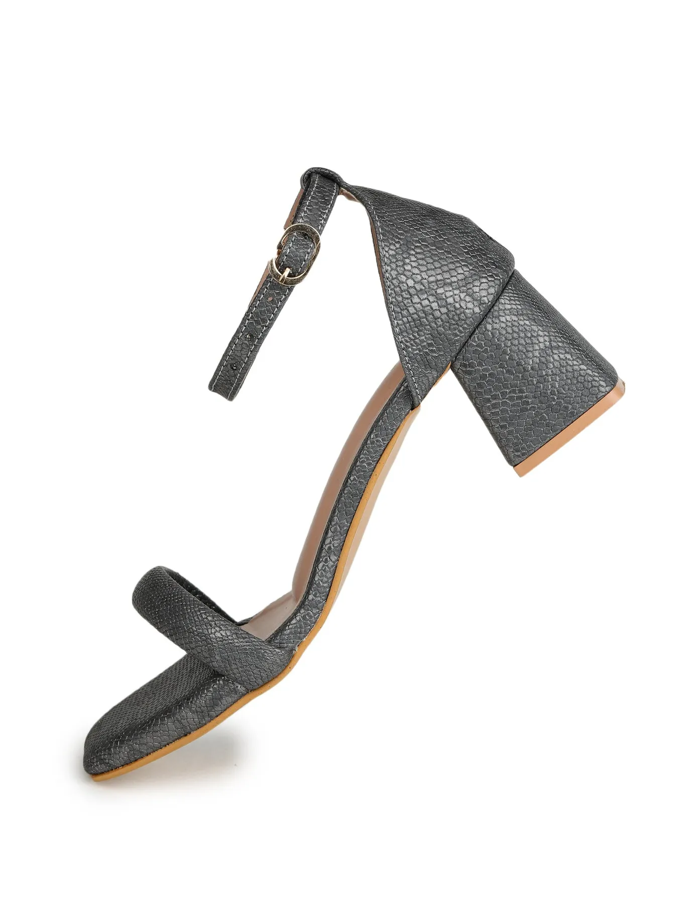 Shezone Grey Women Heels