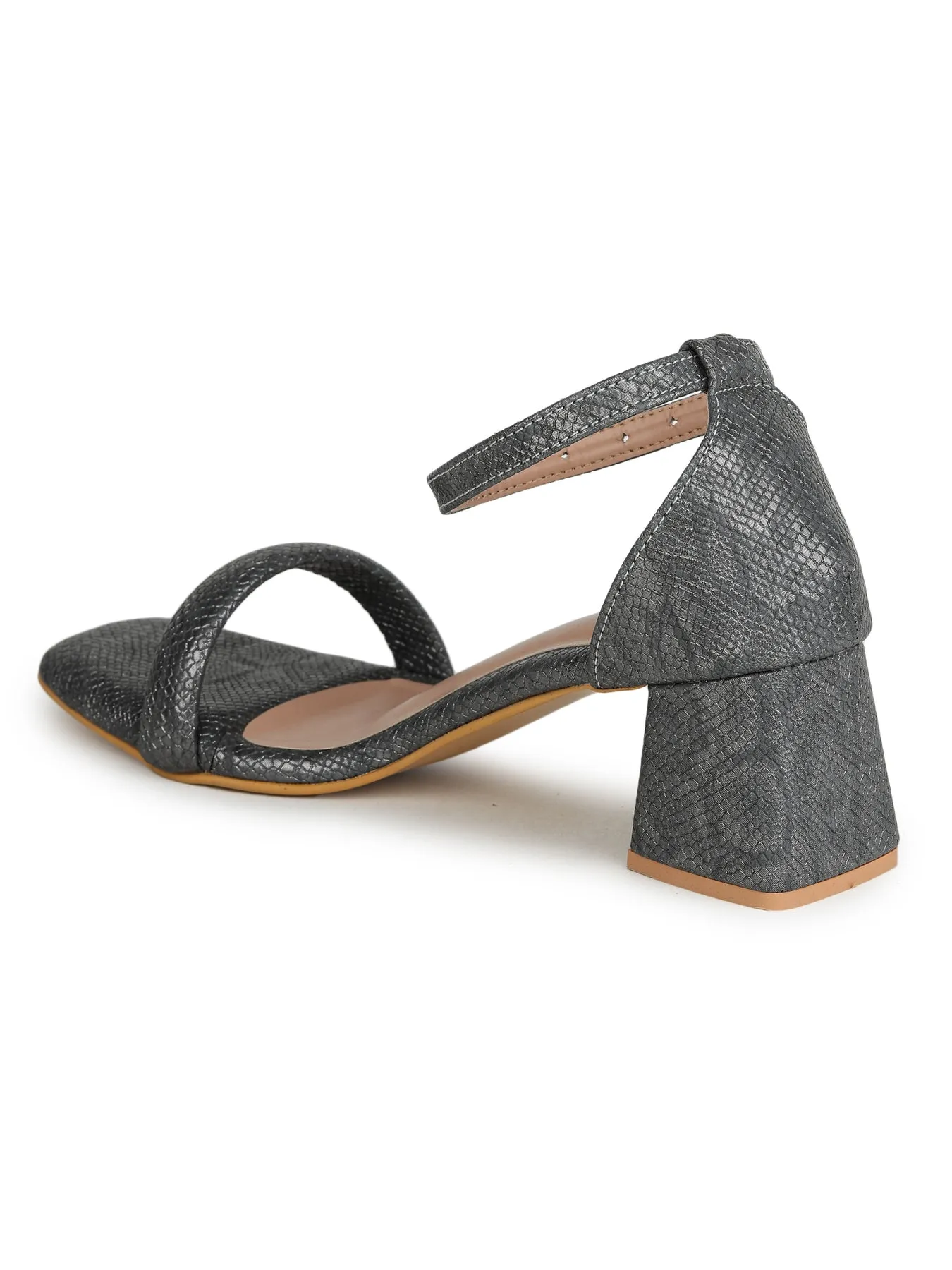 Shezone Grey Women Heels