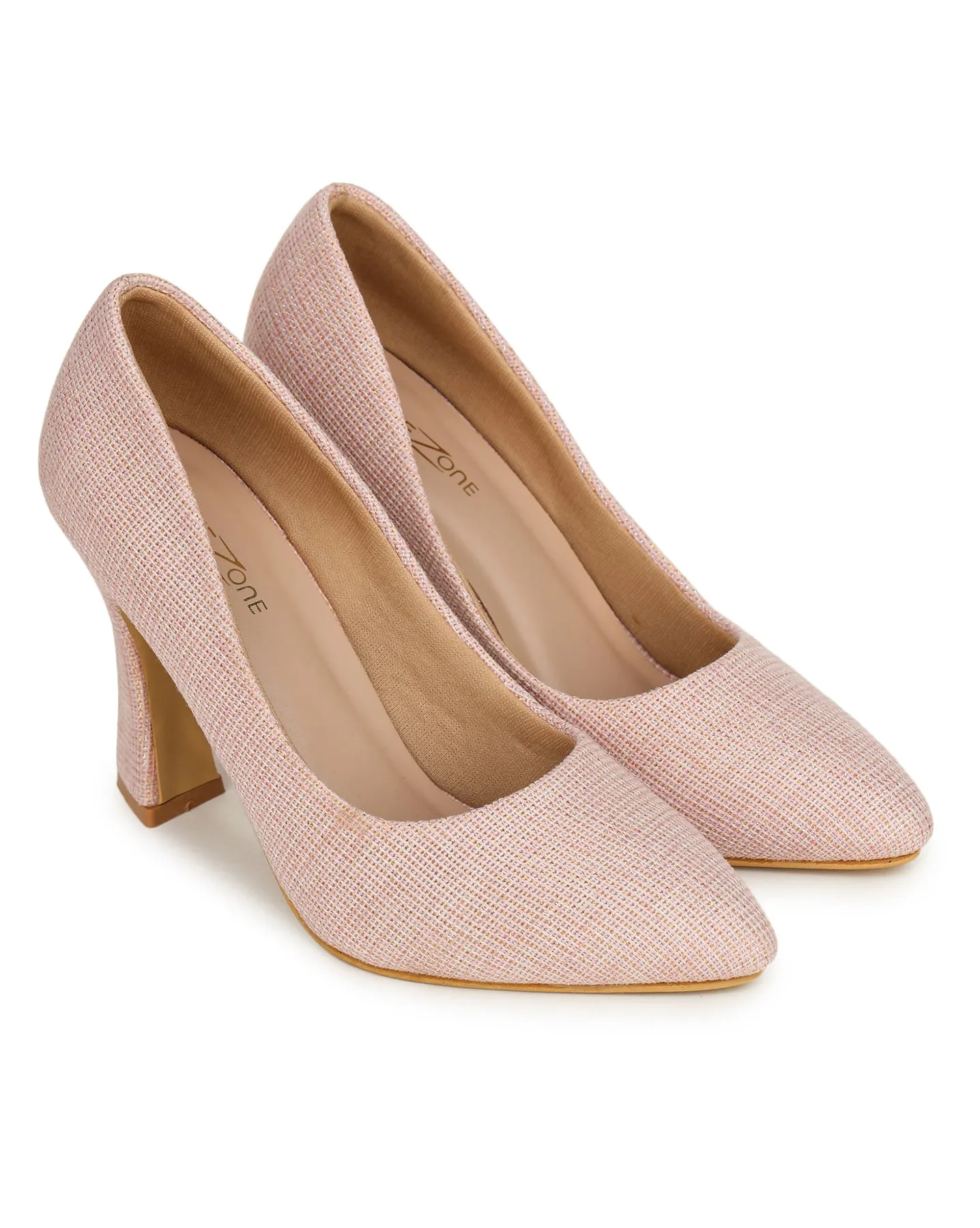 Shezone Pink Women Heels