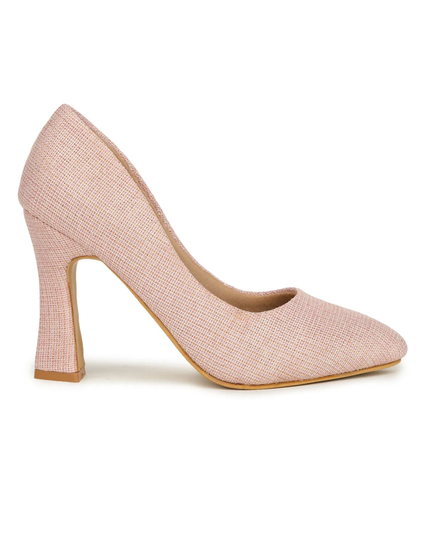 Shezone Pink Women Heels