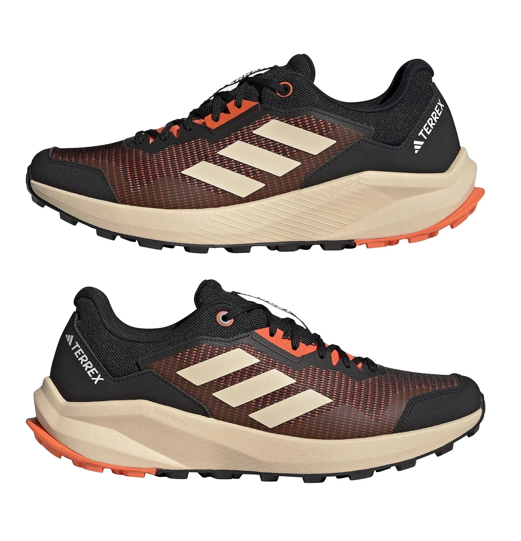 shoes adidas Performance Terrex Trail Rider - Impact Orange/Sand Strata/Core Black - men´s