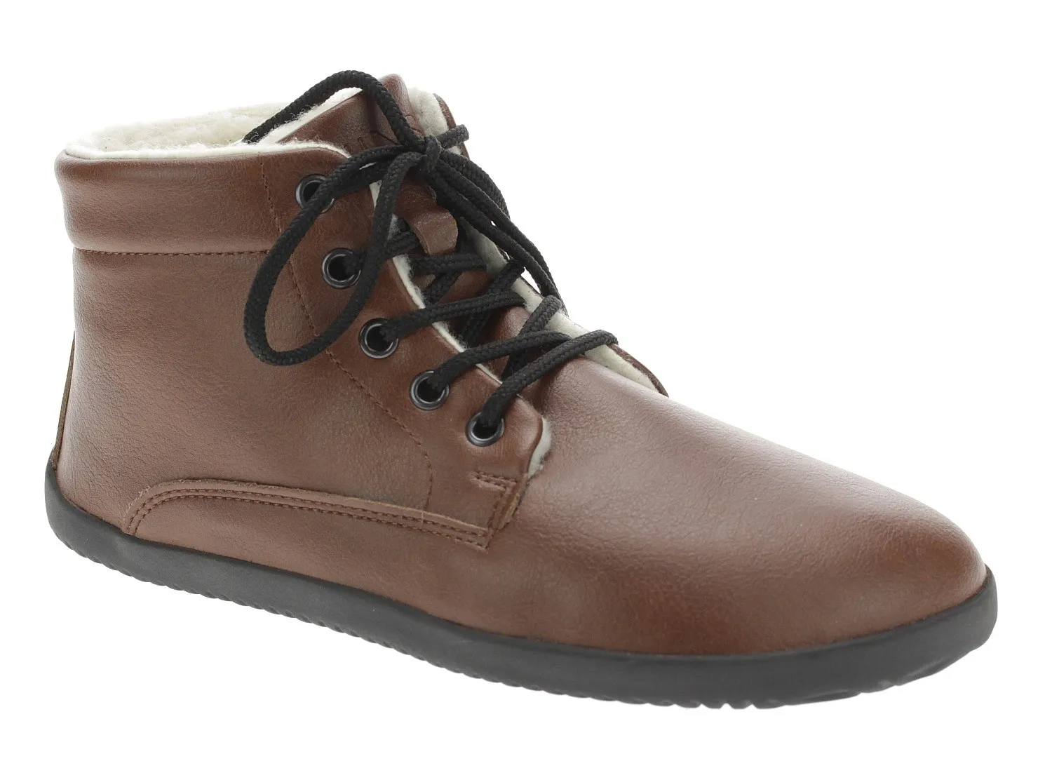 shoes Ahinsa Shoes Winter Ankle - Light Brown