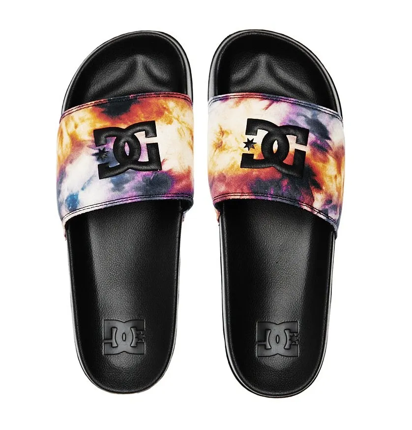 shoes DC DC Slide - BK6/Black Multi - men´s