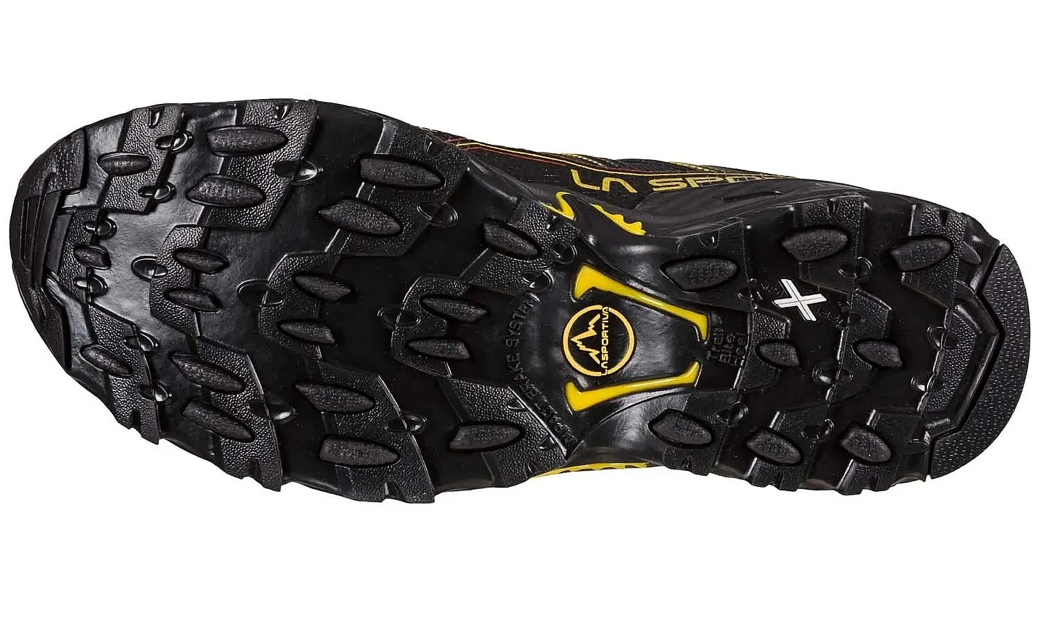 shoes La Sportiva Ultra Raptor II - Black/Yellow - men´s