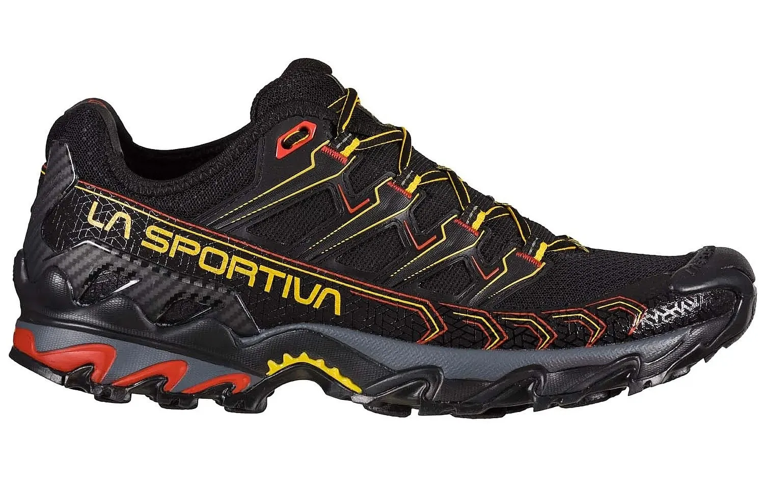 shoes La Sportiva Ultra Raptor II - Black/Yellow - men´s