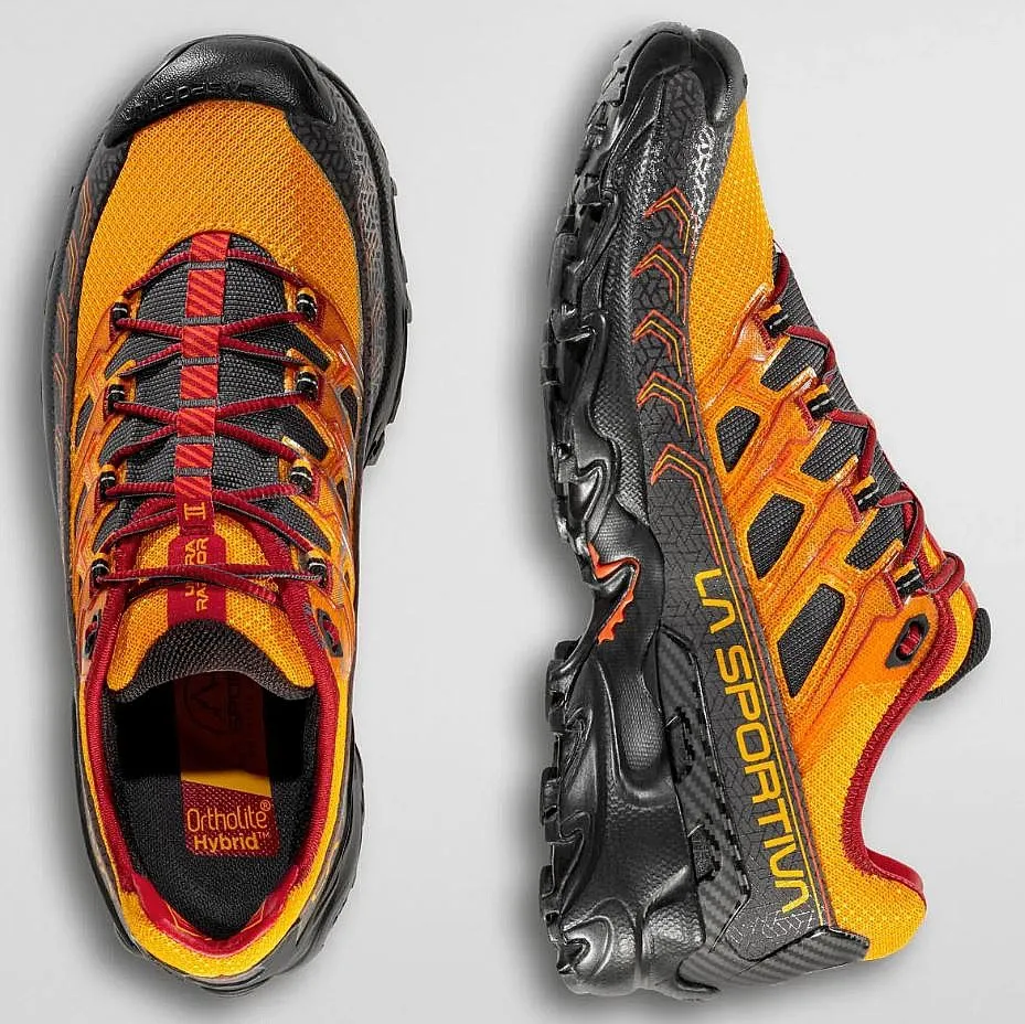 shoes La Sportiva Ultra Raptor II - Papaya/Sangria - men´s