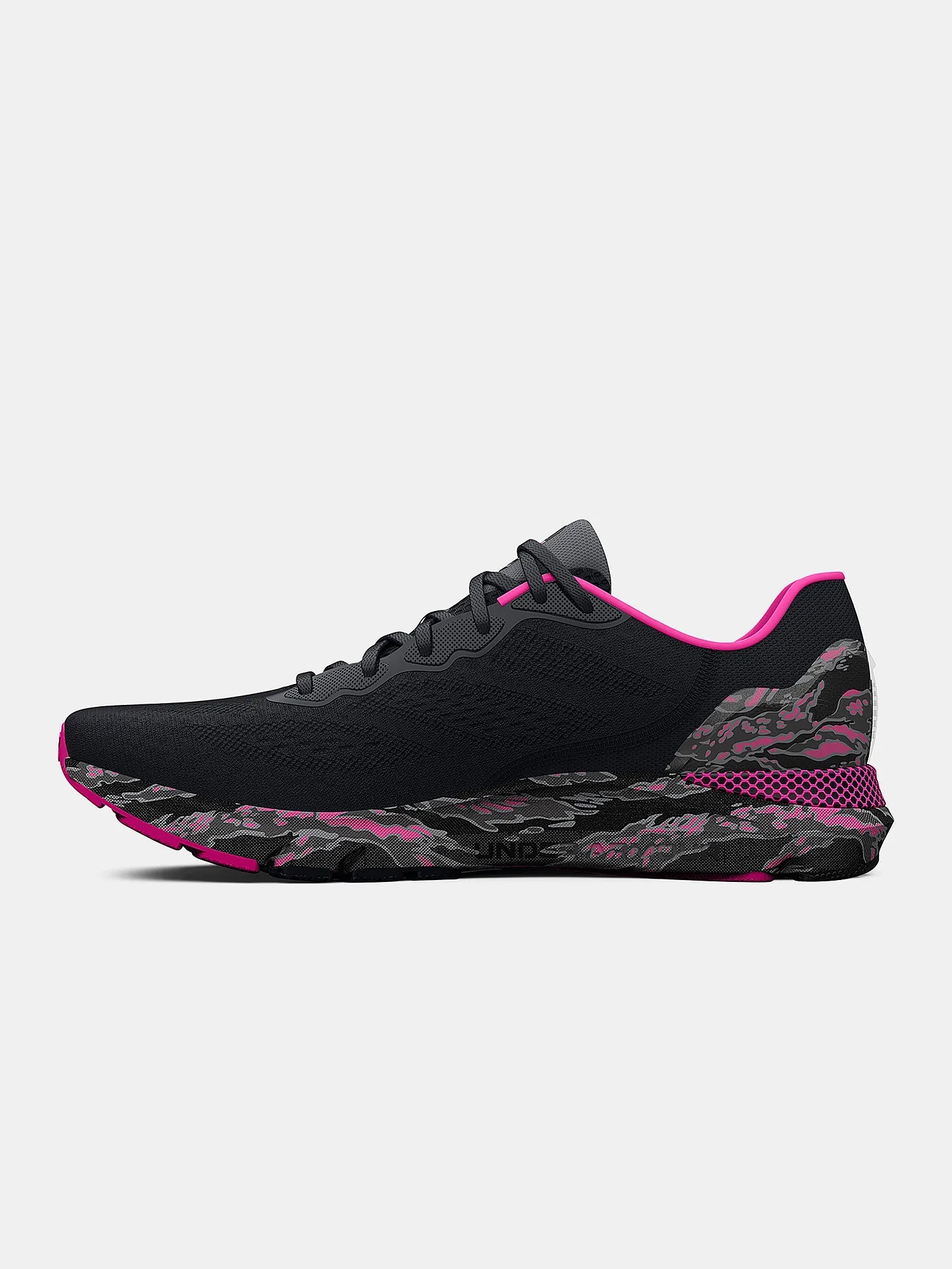 shoes Under Armour Hovr Sonic 6 Camo - Black/Rebel Pink - women´s