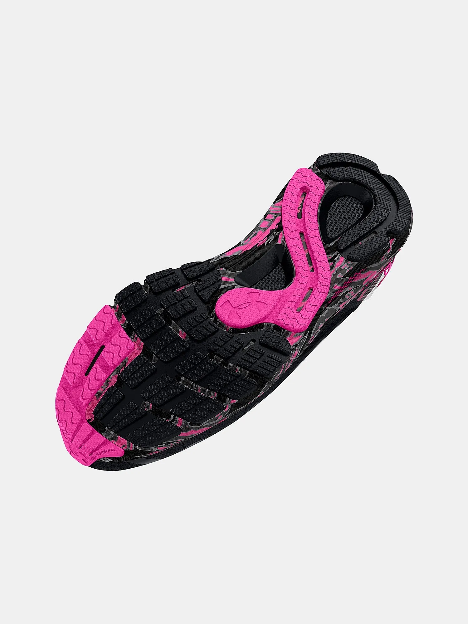 shoes Under Armour Hovr Sonic 6 Camo - Black/Rebel Pink - women´s